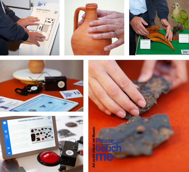 L'inaugurazione di Please Touch Me. Ad occhi chiusi nel museo
