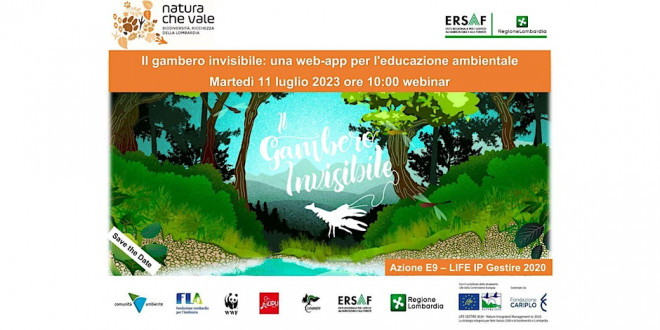 Il gambero invisibile: una web-app per l’educazione ambientale 
