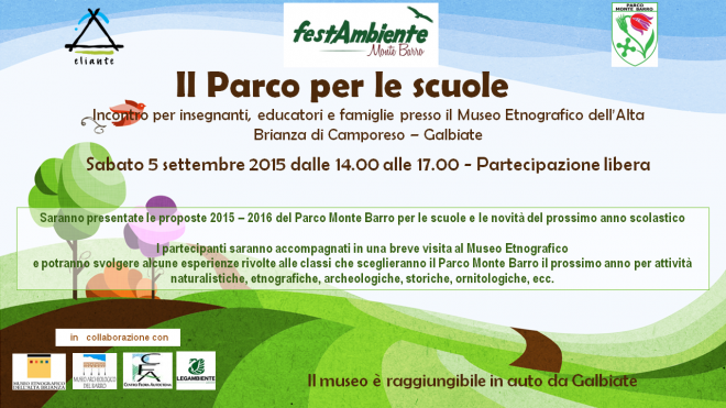 Il Parco per le scuole